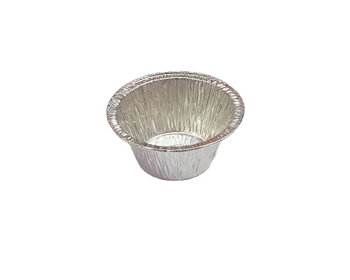 140 ML Round Aluminium Choco Lava Cup (No Lid)