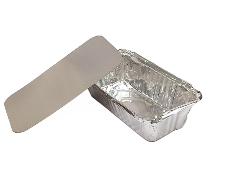660 Ml Aluminum Foil Container With Lid
