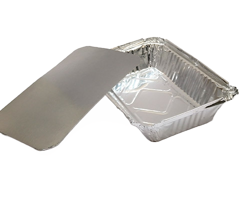 750 Ml Aluminum Foil Container With Lid