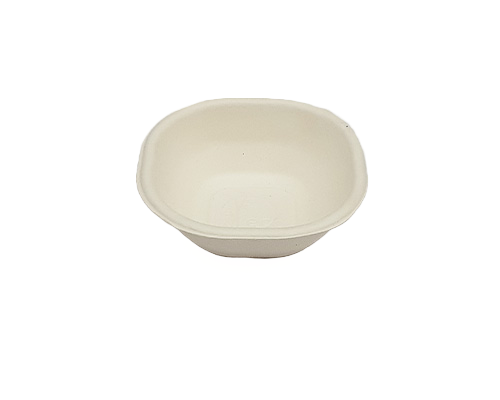 120 ml White Bagasse Condiment & Dip Bowl
