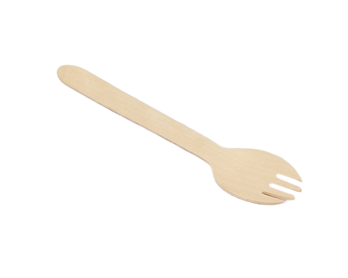 160MM Wooden Spork