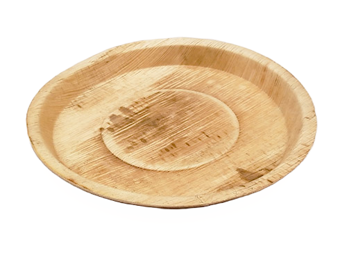12 Inch Round Areca Leaf Plate