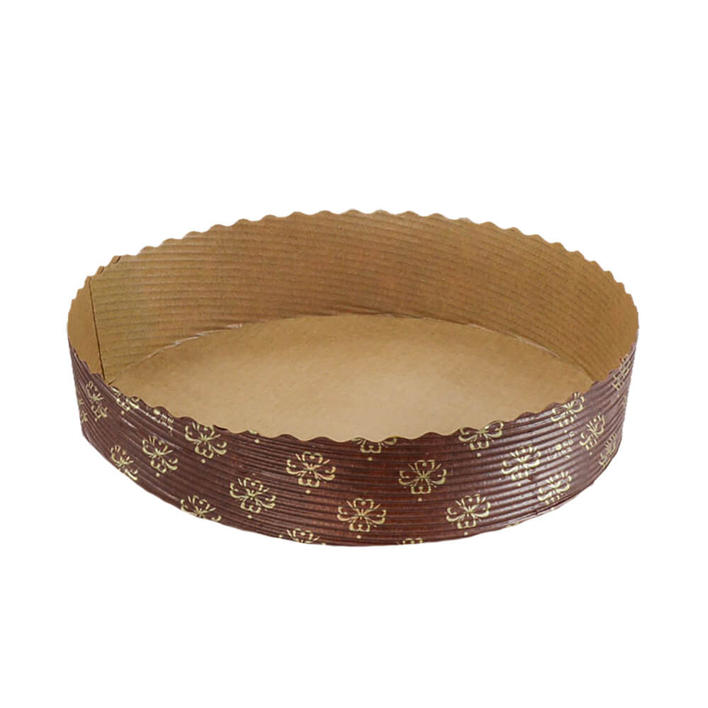 250 GM Non-Stick Round Tart Mould - Oven Safe Silicone Coated Bake & Serve