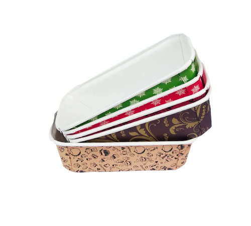 250 GM Plum Cake Mould - Non-Stick Silicone Coated Bake & Serve Pan