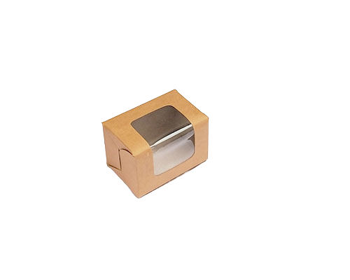 Brown Macaron 3x2x2 (Inch) Window Box