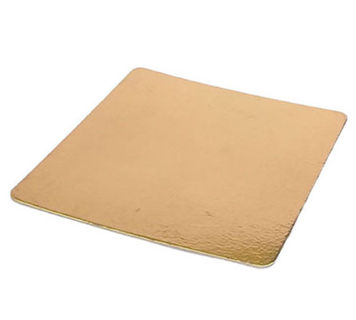 16 Inch Square Golden Cake Base
