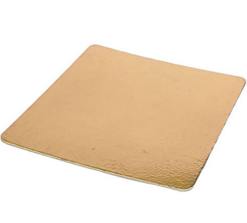 18 Inch Square Golden Cake Base